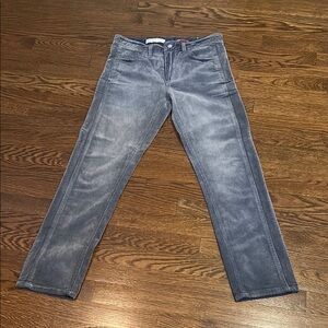 Pilcro Gray Corduroy Jeans